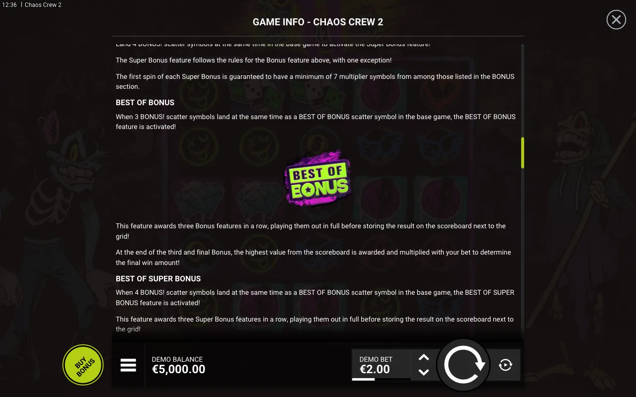 Game rules, page 4 — Chaos Crew 2