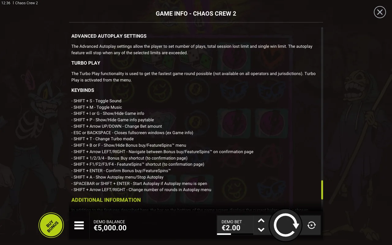 Game rules, page 9 — Chaos Crew 2