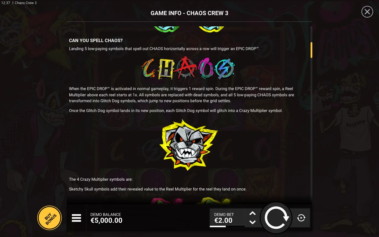Game rules, page 2 — Chaos Crew 3