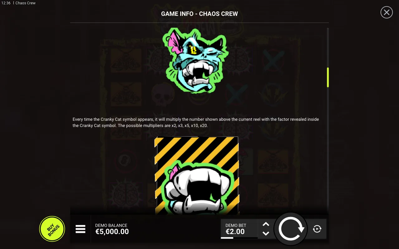 Game rules, page 3 — Chaos Crew