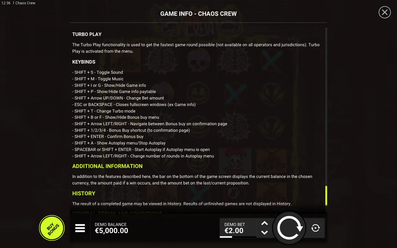 Game rules, page 9 — Chaos Crew