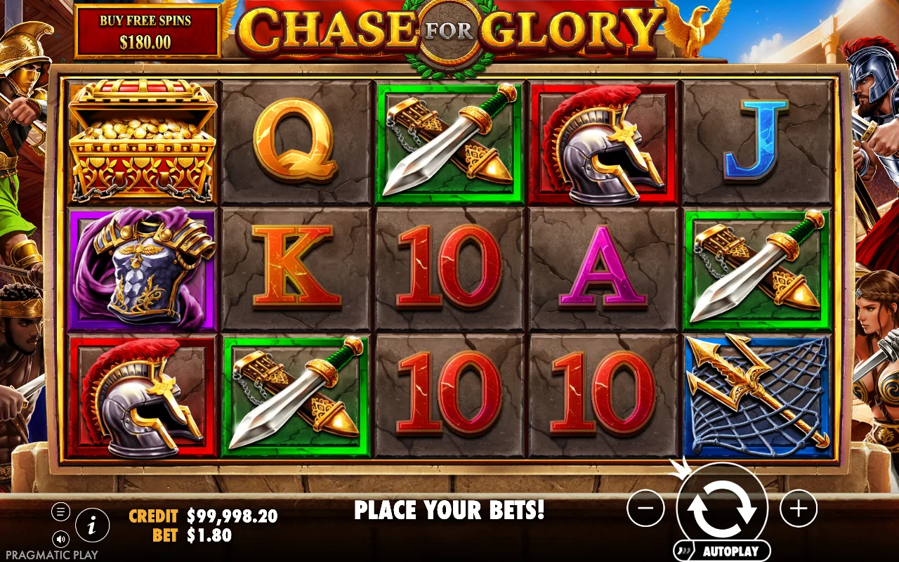 The base game — Chase for Glory