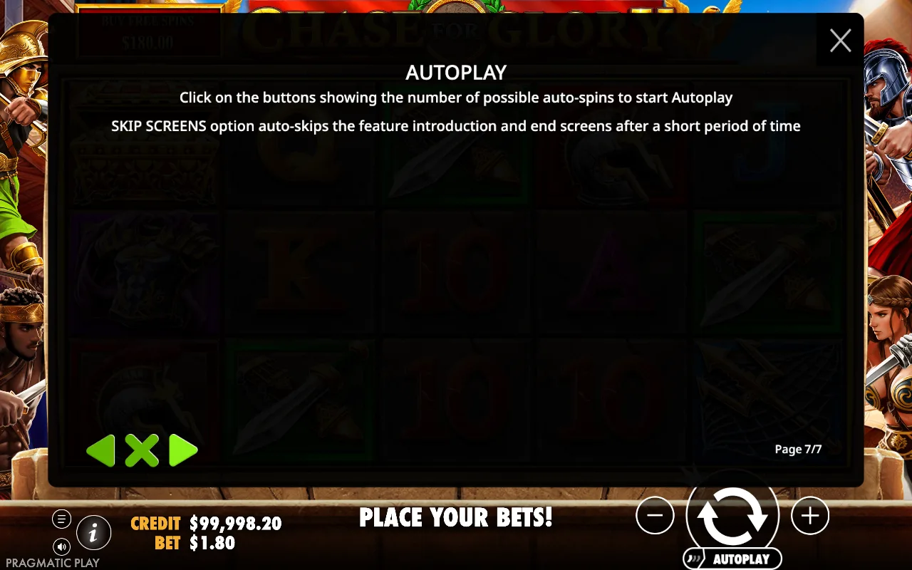 Autoplay — Chase for Glory