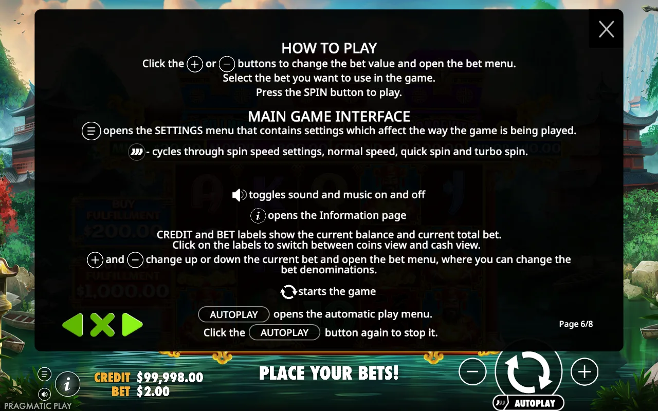 How to play — Chests of Cai Shen 2