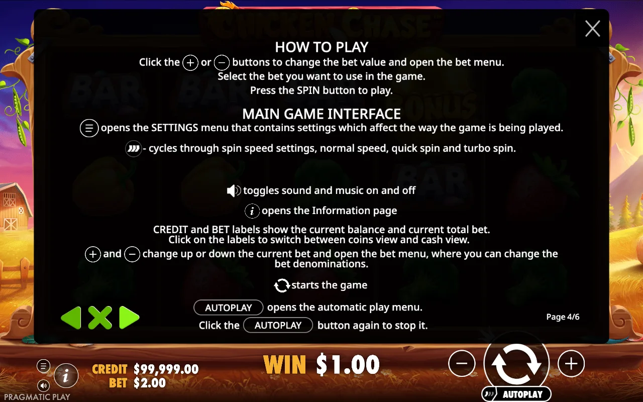 How to play — Chicken Chase