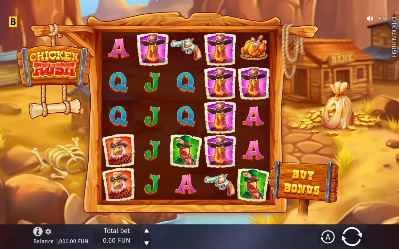 The base game — Chicken Rush