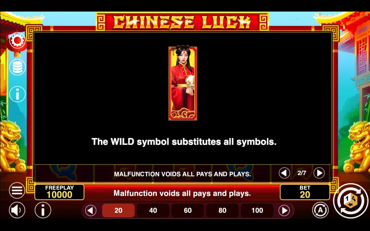 Game rules, page 2 — Chinese Luck