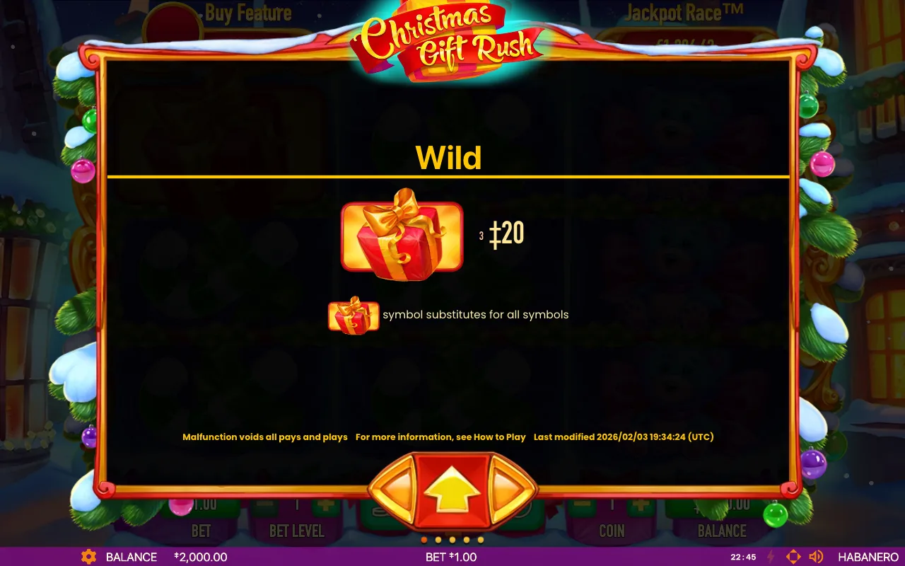 Game rules, page 3 — Christmas Gift Rush