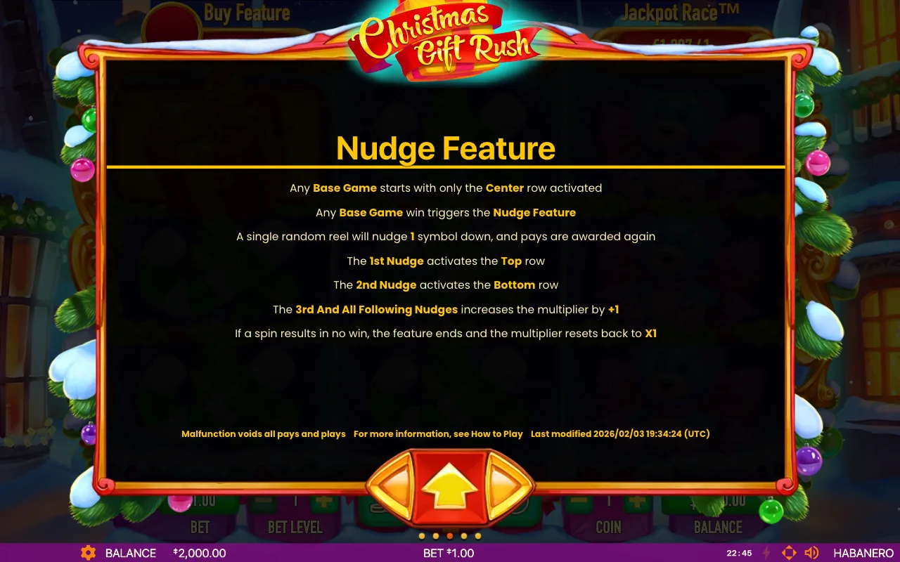 Game rules, page 5 — Christmas Gift Rush