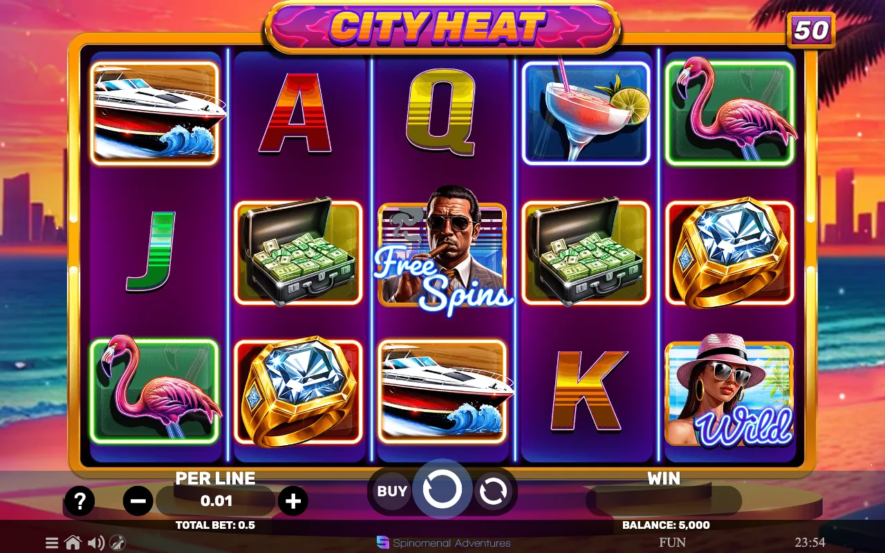 The base game — City Heat