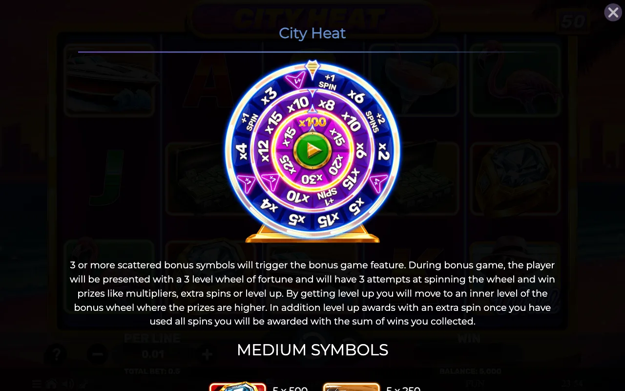 Game rules, page 4 — City Heat