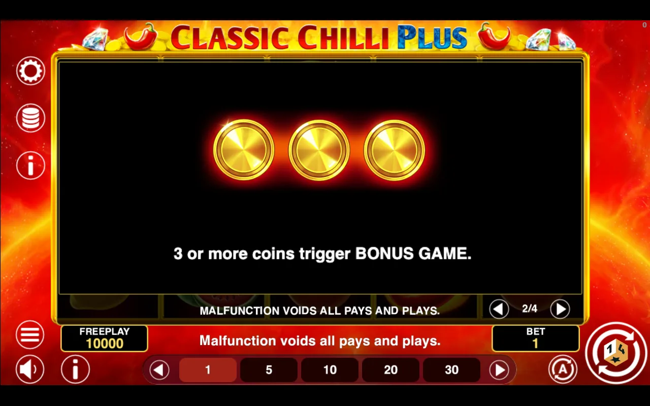 Game rules, page 2 — Classic Chilli Plus