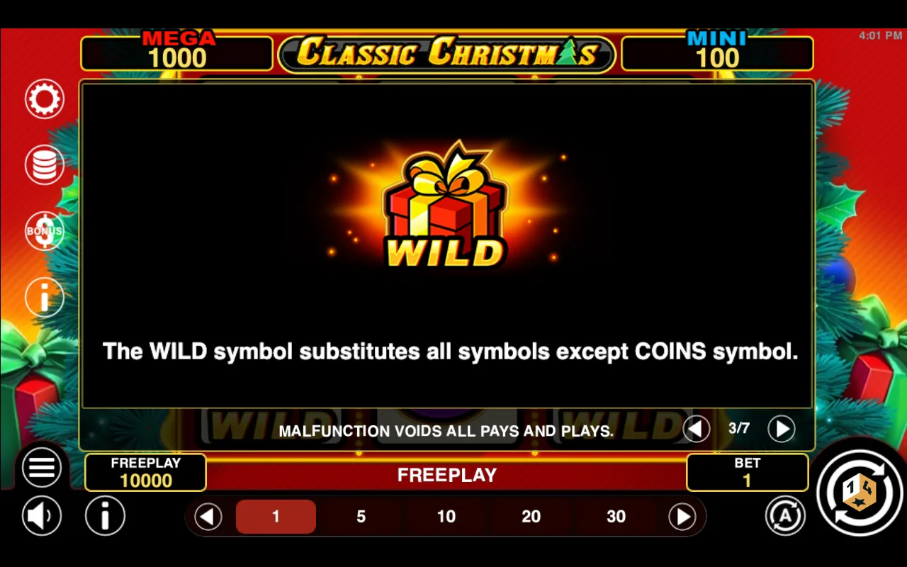 - wild — Classic Christmas Hold And Win