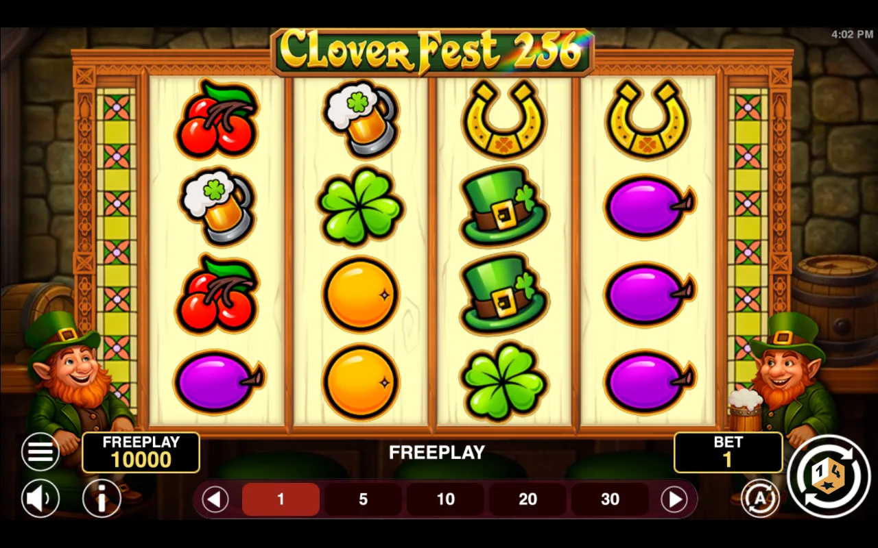 The base game — Clover Fest 256