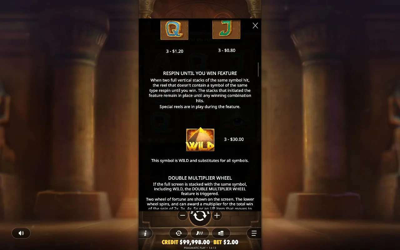 Game rules, page 6 — Code of Cairo