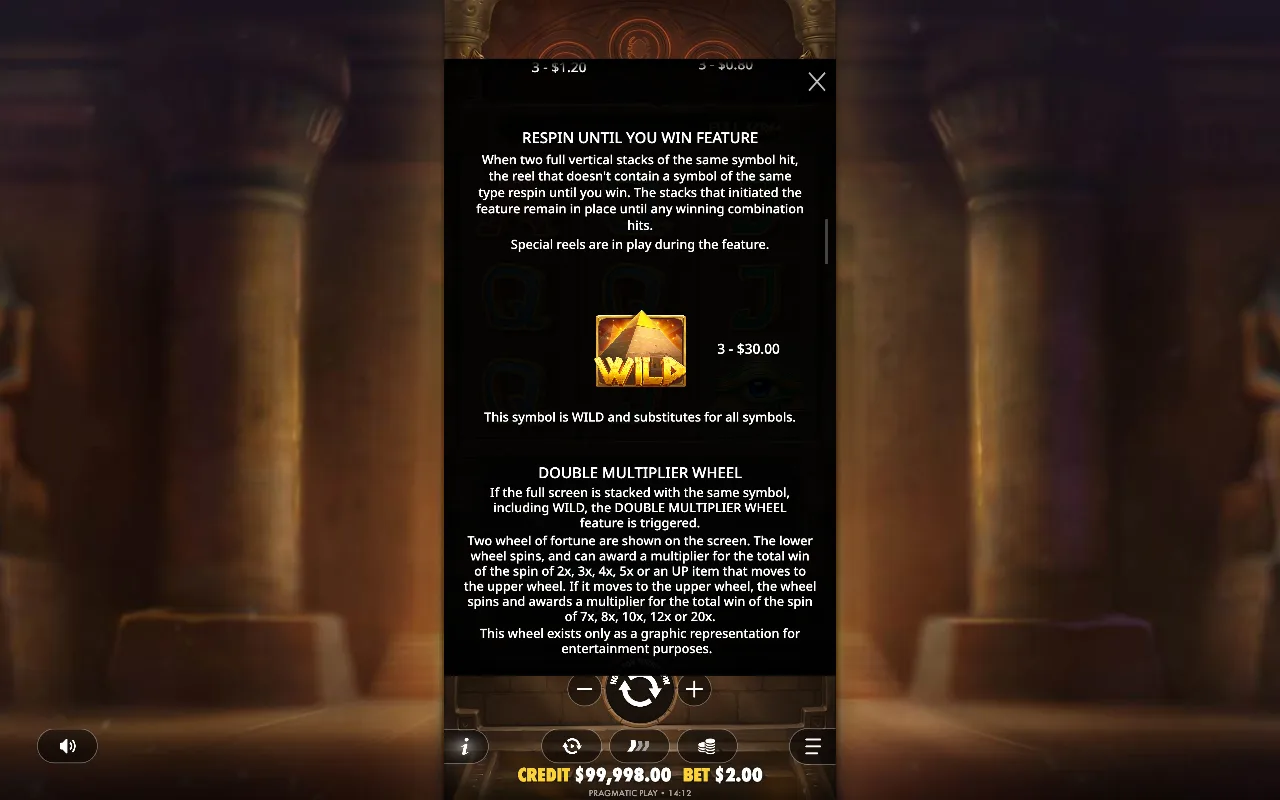 Game rules, page 7 — Code of Cairo