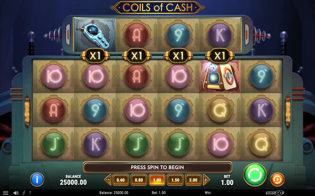 The base game — Coils of Cash