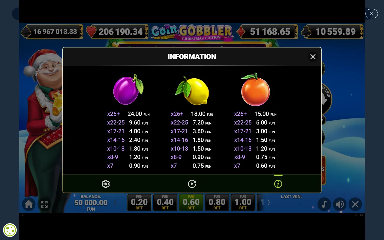 Game rules, page 2 — Coin Gobbler Christmas Edition