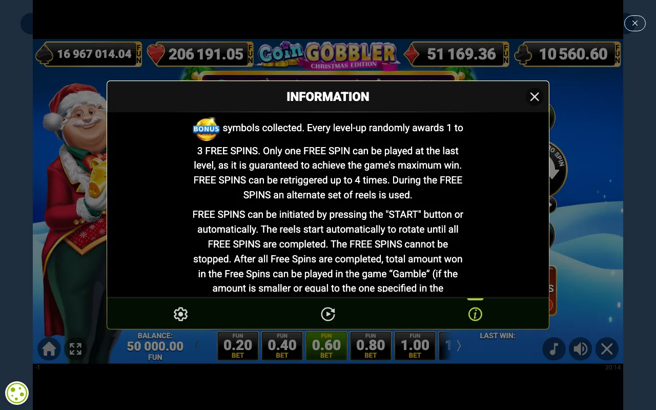 Game rules, page 3 — Coin Gobbler Christmas Edition