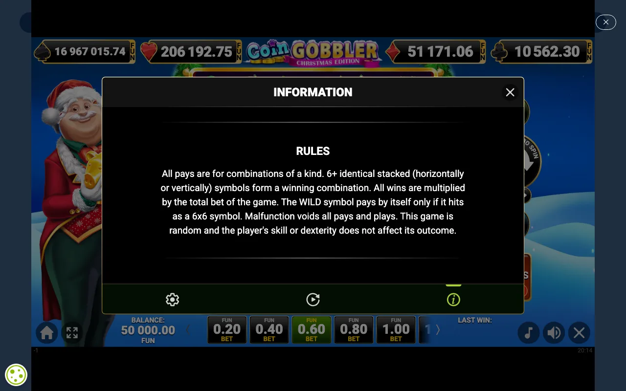 Game rules, page 4 — Coin Gobbler Christmas Edition