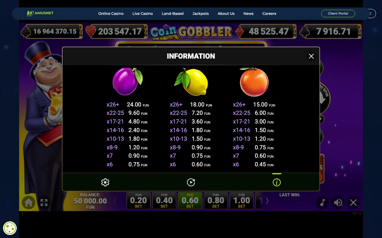 Game rules, page 2 — Coin Gobbler