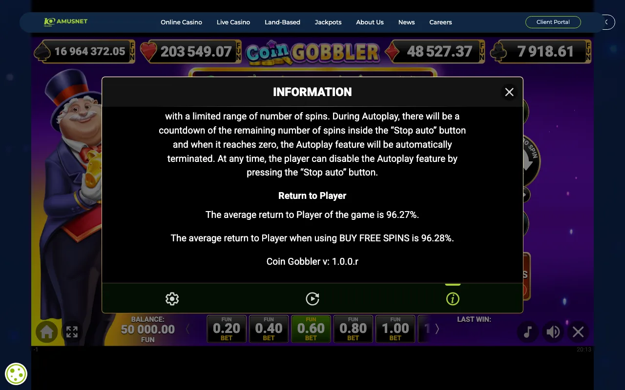 Game rules, page 7 — Coin Gobbler