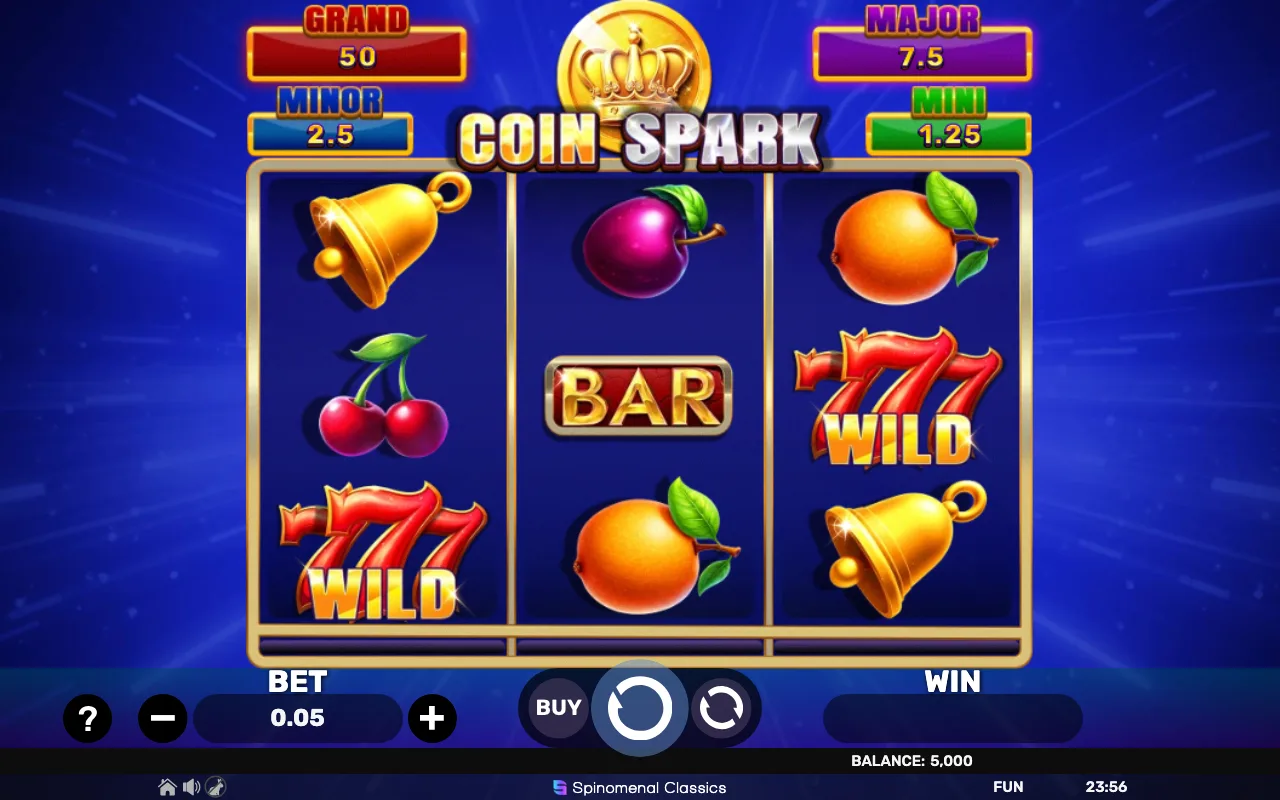 The base game — Coin Spark