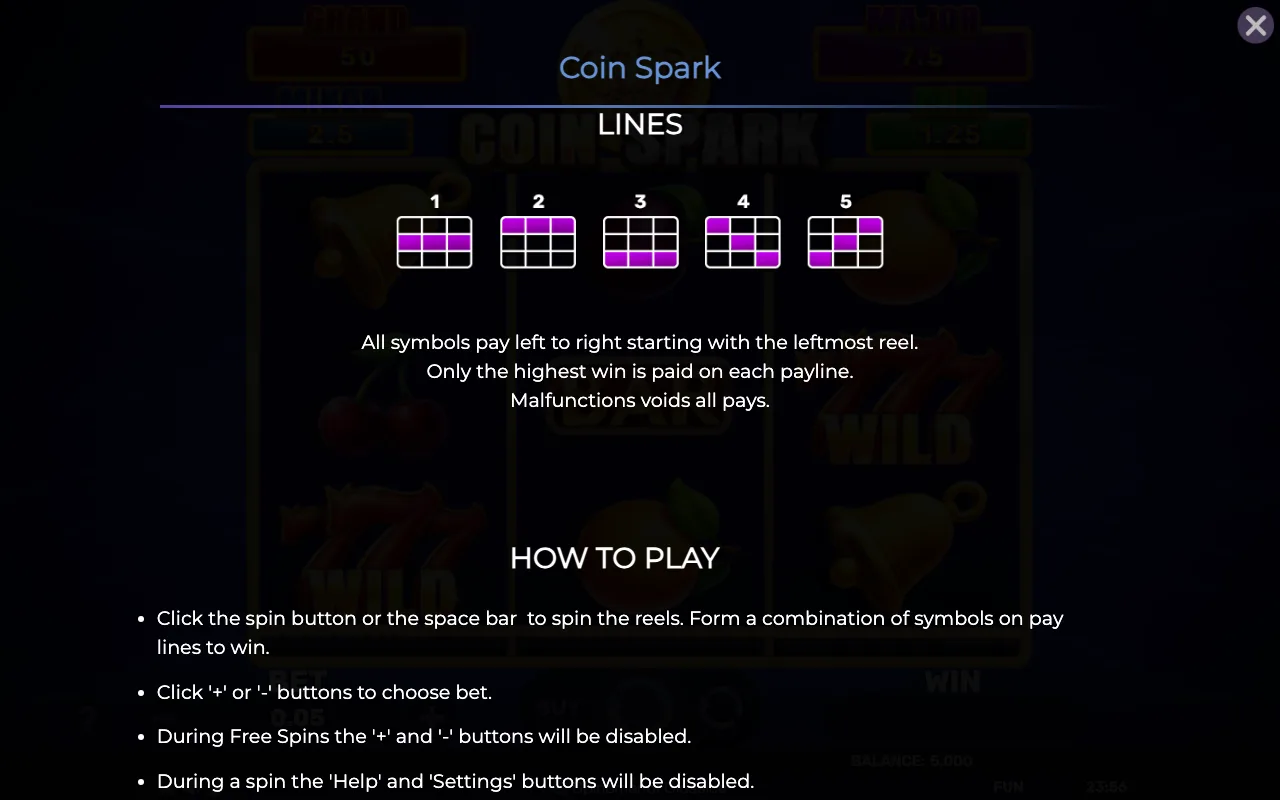 Lines — Coin Spark