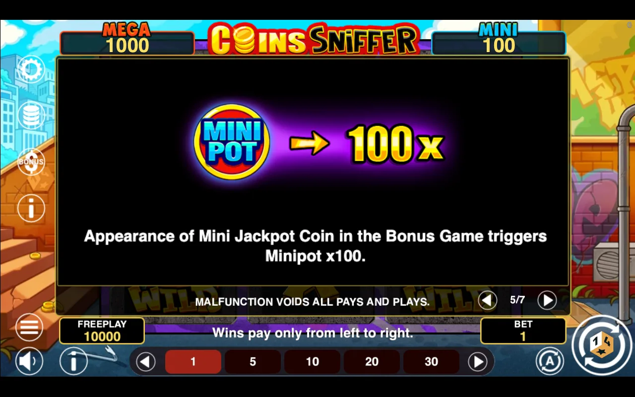 Mini — Coins Sniffer Hold And Win