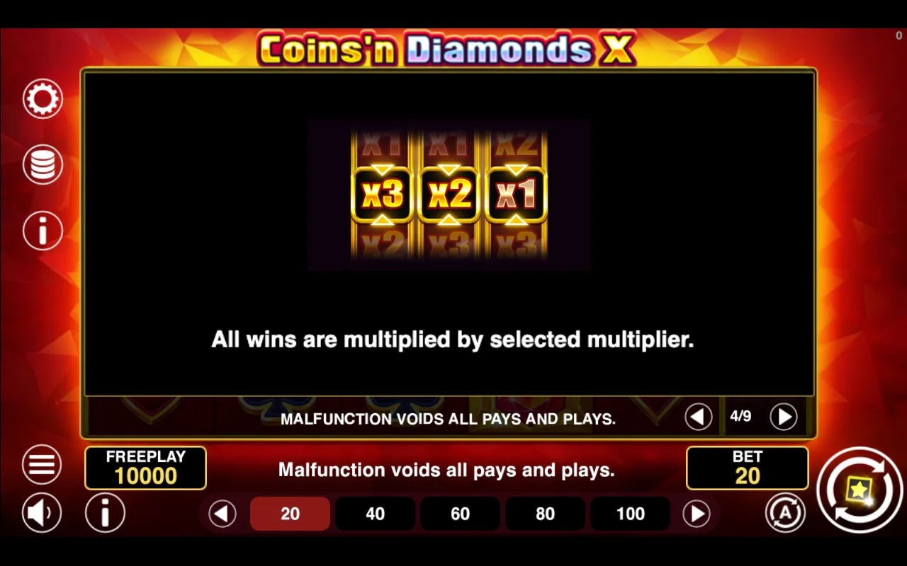 Game rules, page 4 — Coinsn Diamonds x