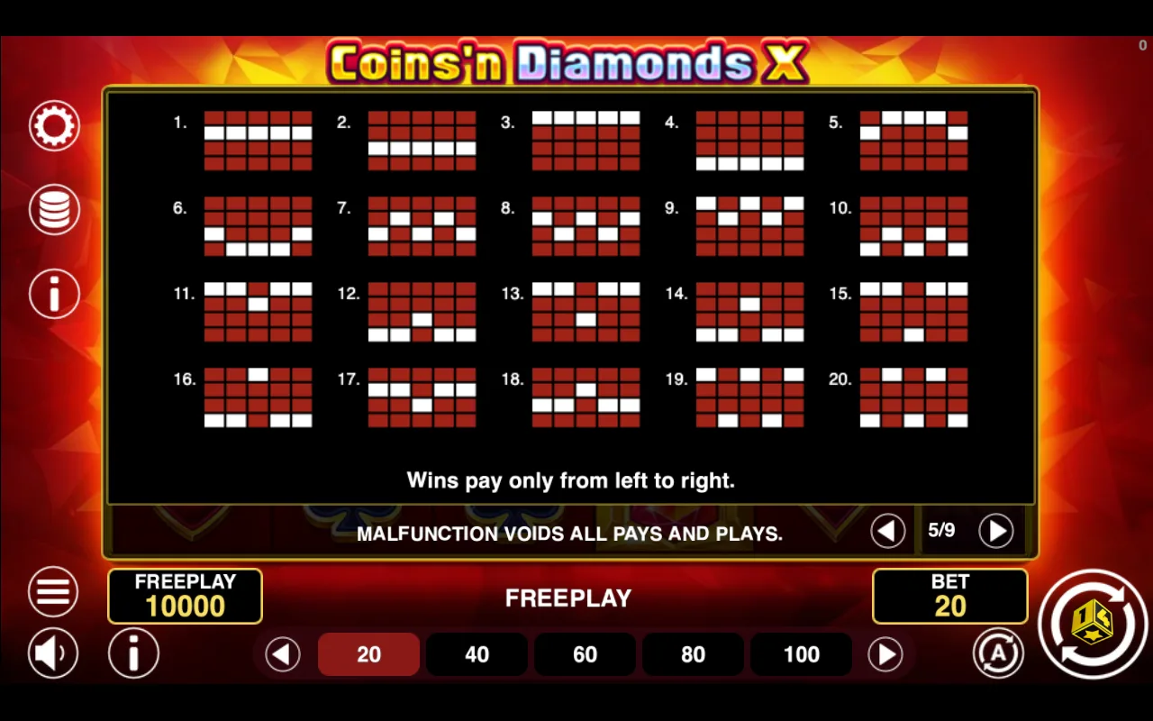 Game rules, page 5 — Coinsn Diamonds x