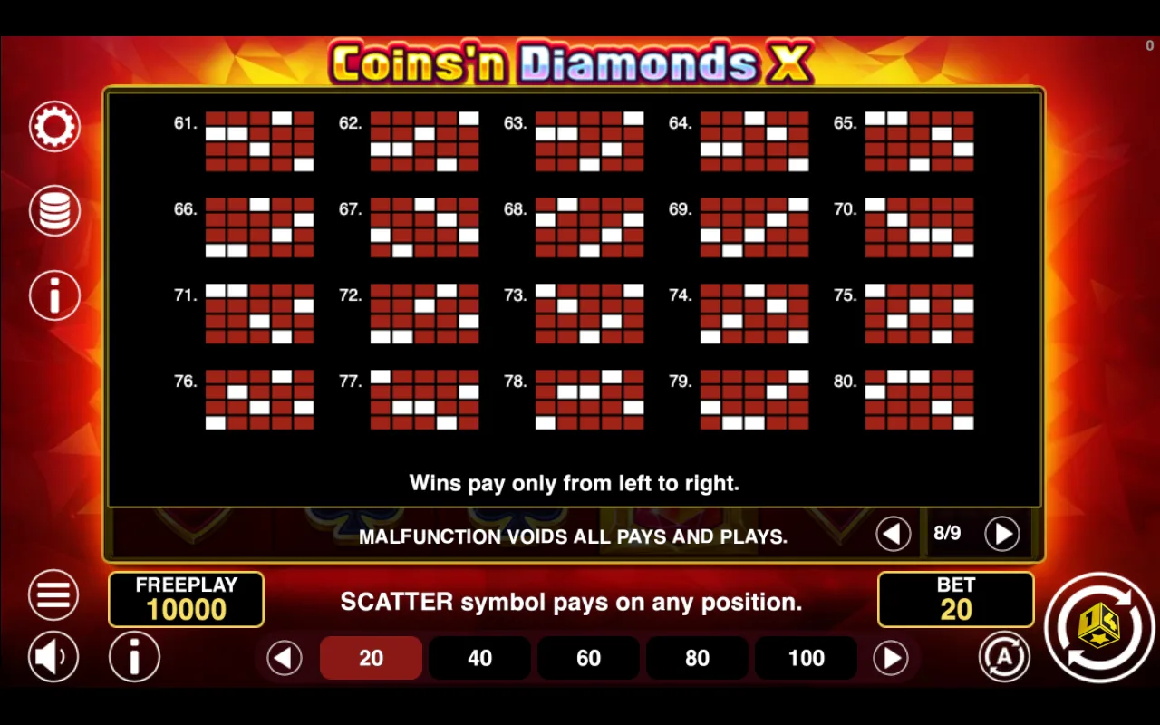 Game rules, page 8 — Coinsn Diamonds x