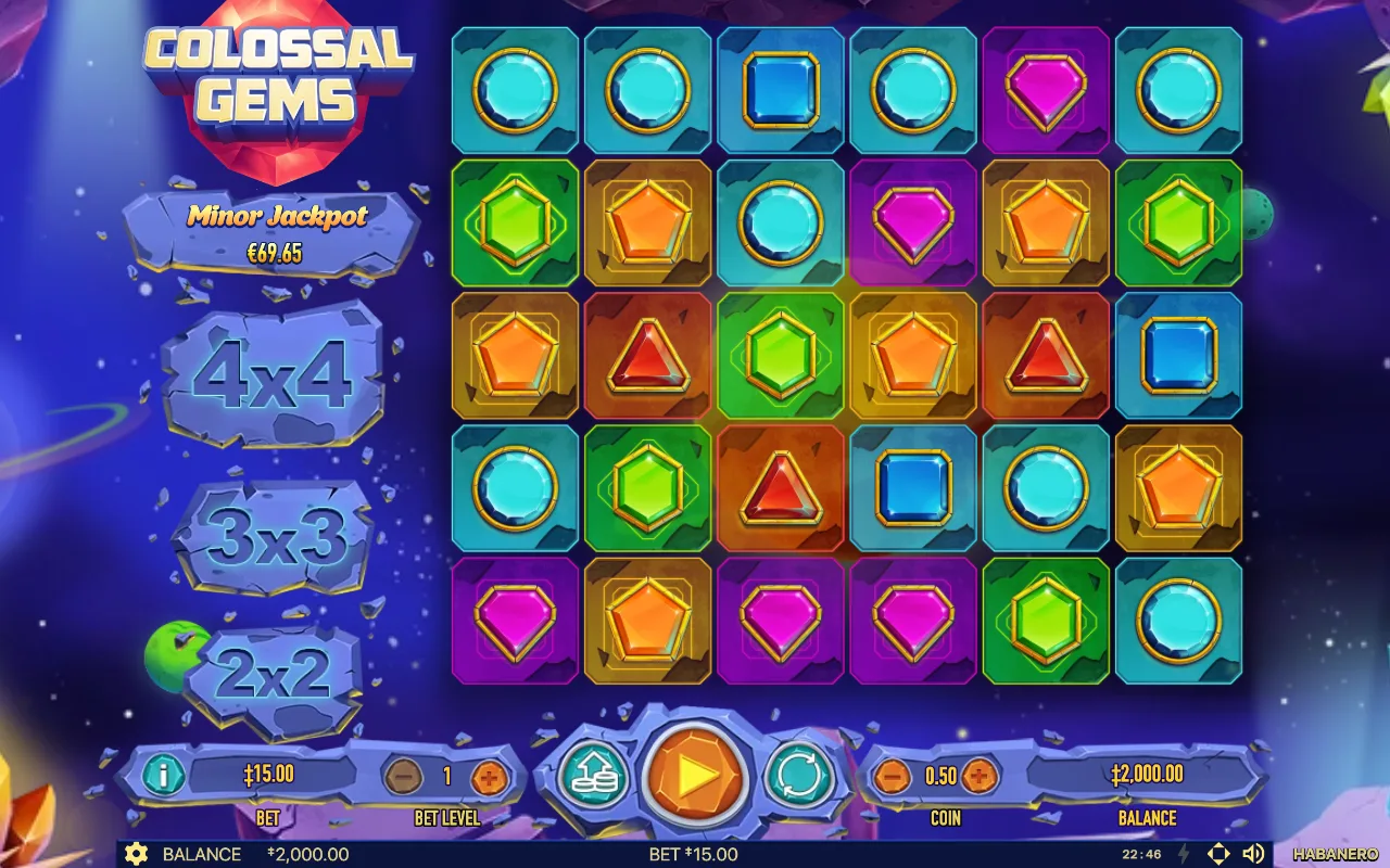 The base game — Colossal Gems