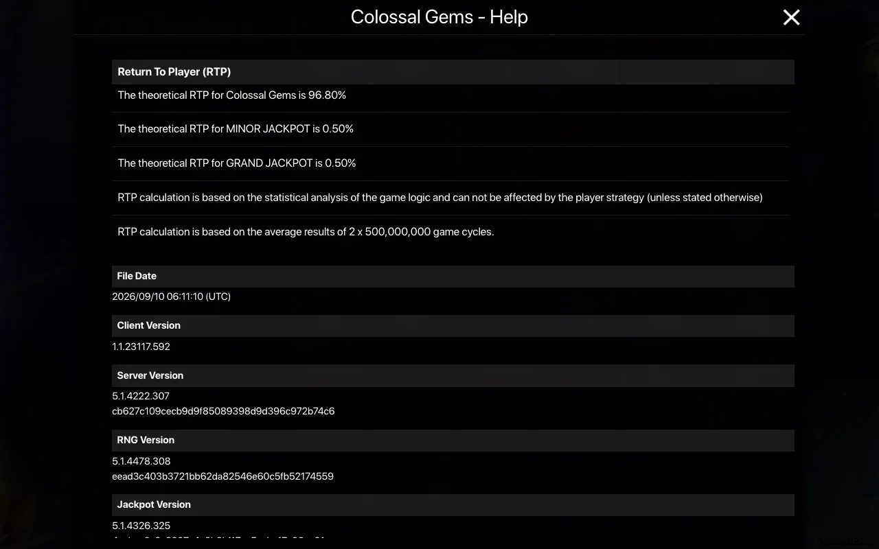 Game rules, page 2 — Colossal Gems