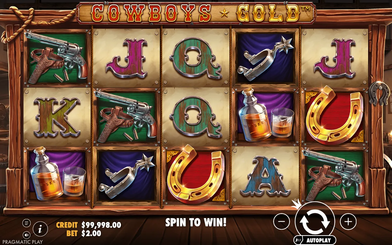 The base game — Cowboys Gold