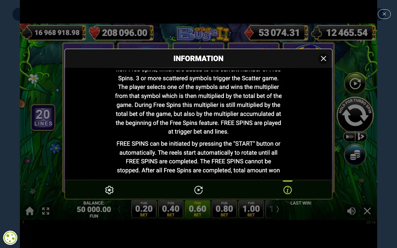 Game rules, page 3 — Crazy Bugs ii
