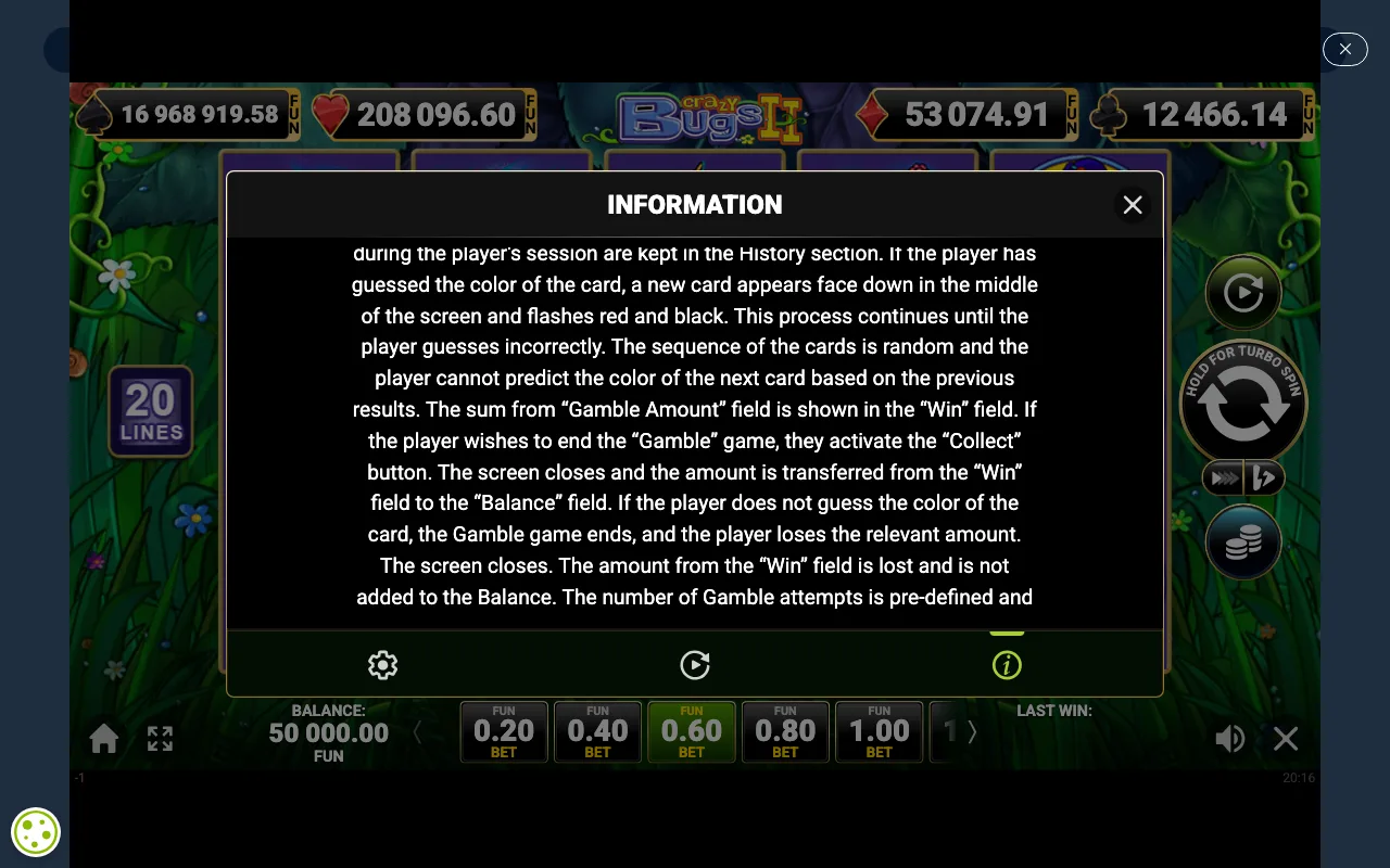 Game rules, page 5 — Crazy Bugs ii