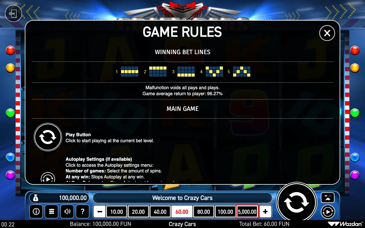 Game rules, page 4 — Crazy Cars