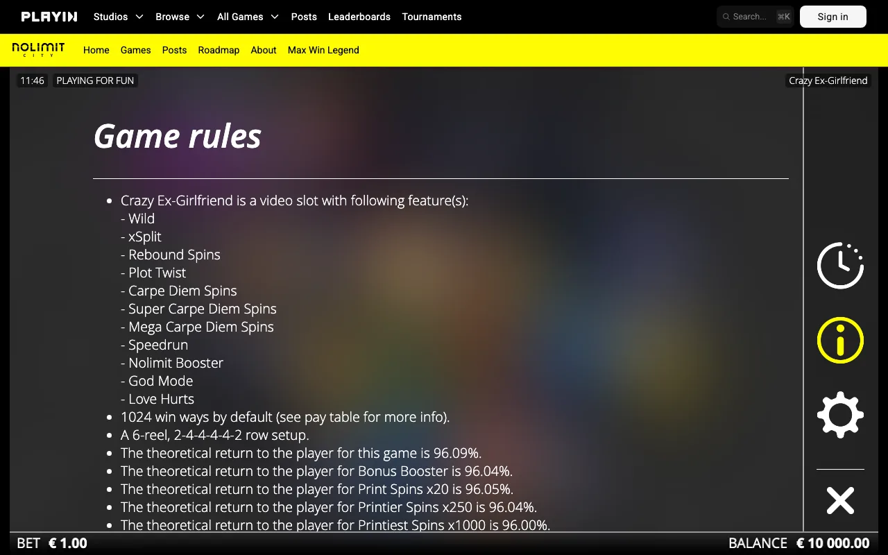 Game rules, page 1 — Crazy Ex-Girlfriend
