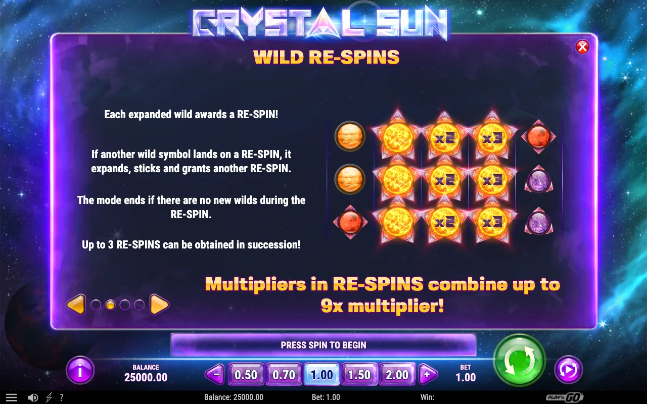 Game rules, page 3 — Crystal Sun