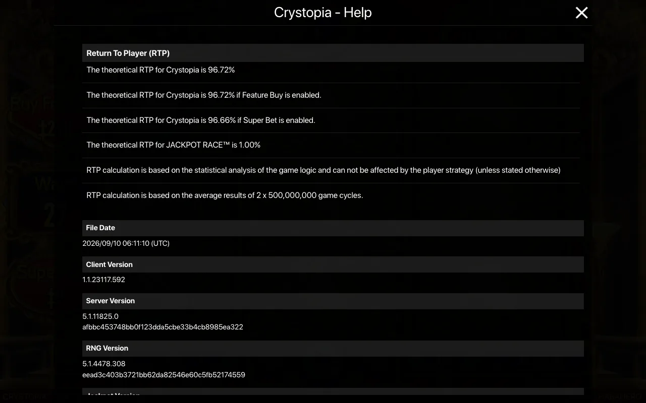 Game rules, page 2 — Crystopia