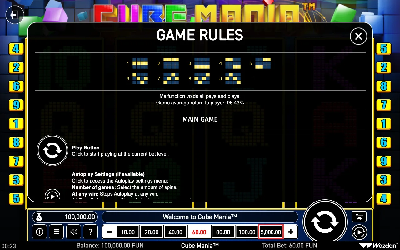 Game rules, page 4 — Cube Mania