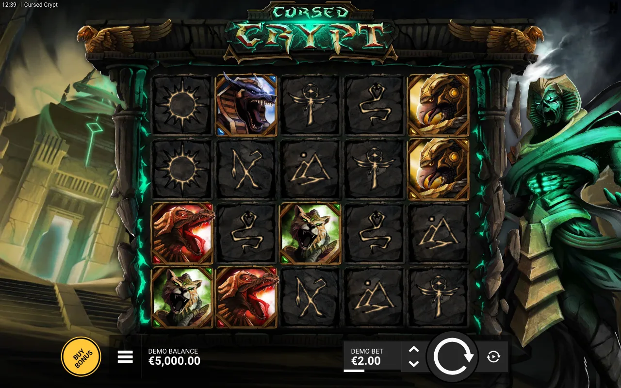 The base game — Cursed Crypt