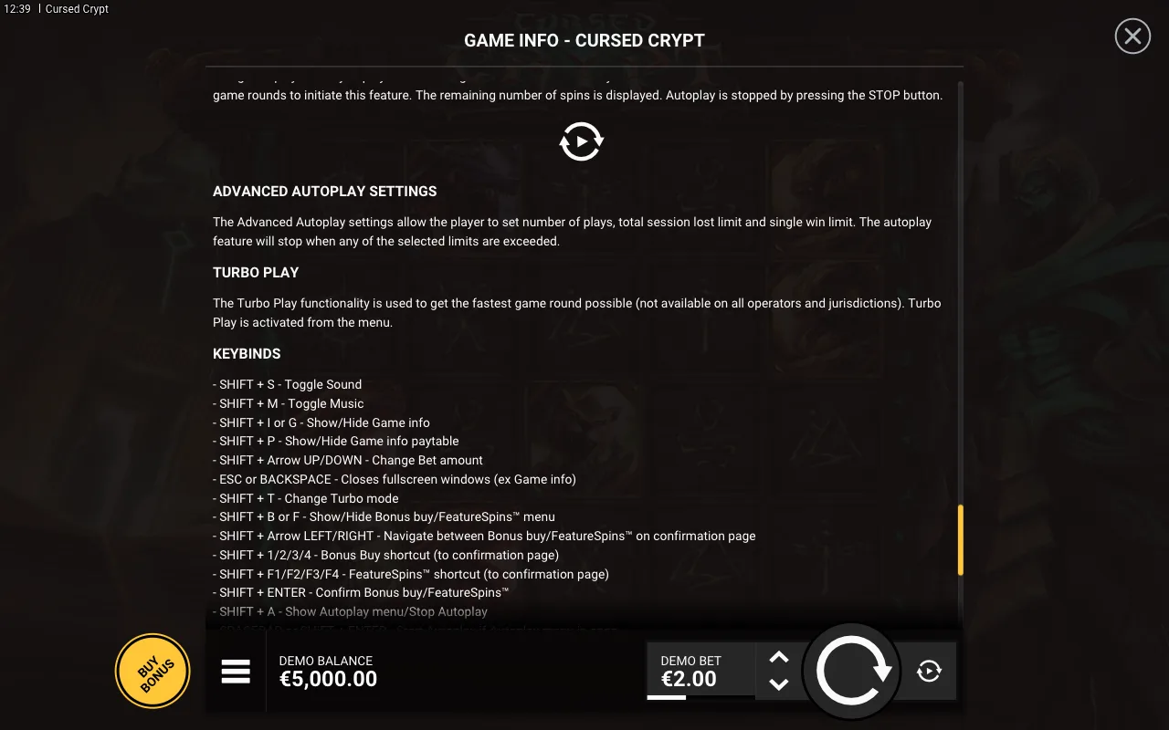 Game rules, page 7 — Cursed Crypt