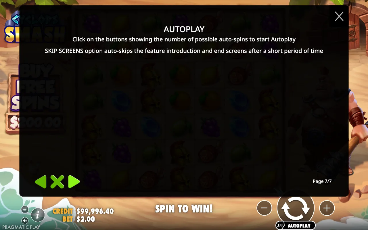 Autoplay — Cyclops Smash