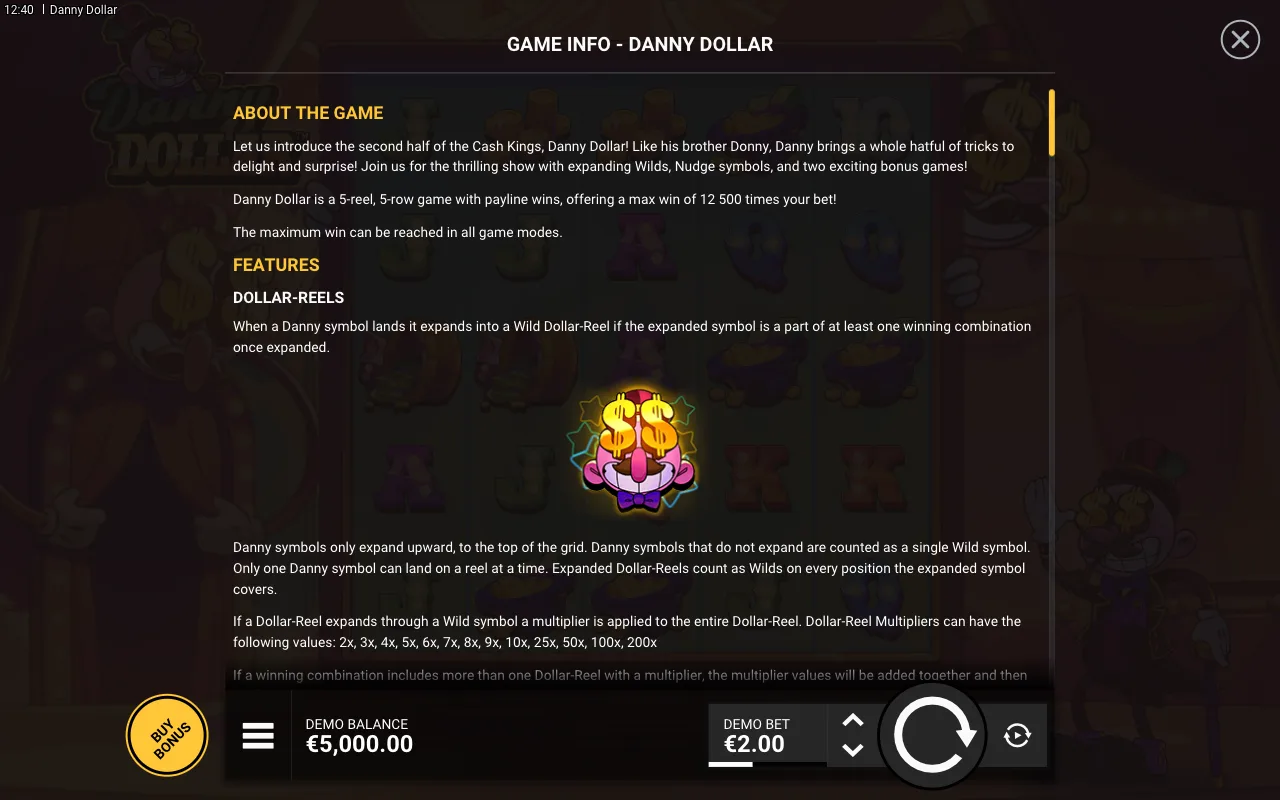 Features — Danny Dollar