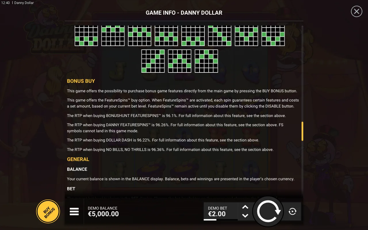 Bonus buy — Danny Dollar