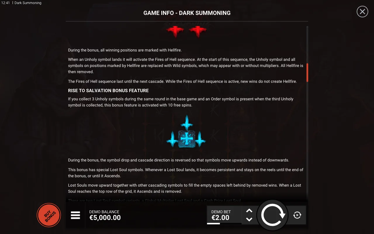 Game rules, page 3 — Dark Summoning