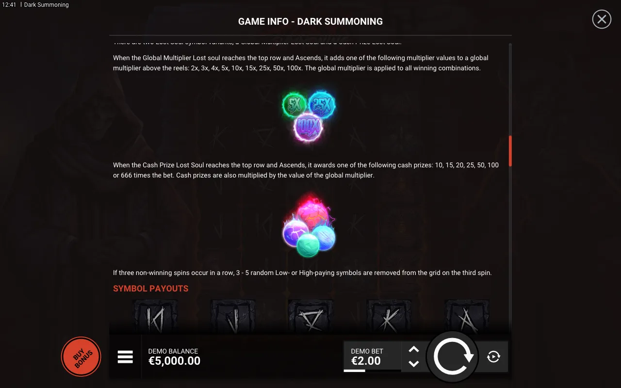 Game rules, page 4 — Dark Summoning