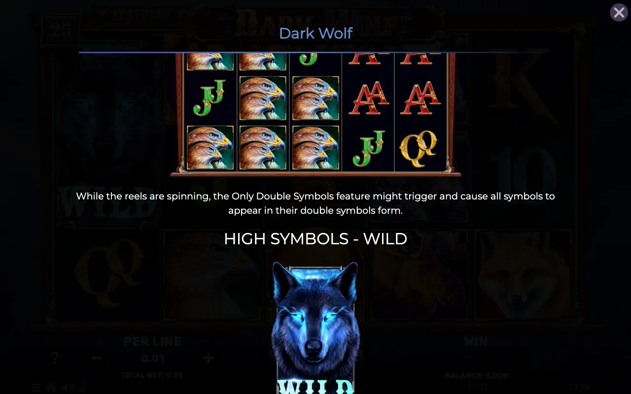 Game rules, page 3 — Dark Wolf